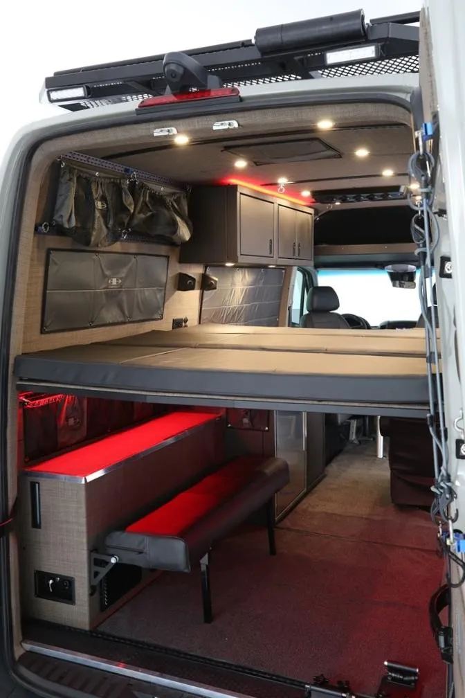 2017 RB Gear Hauler Van DC - 144" 4x4