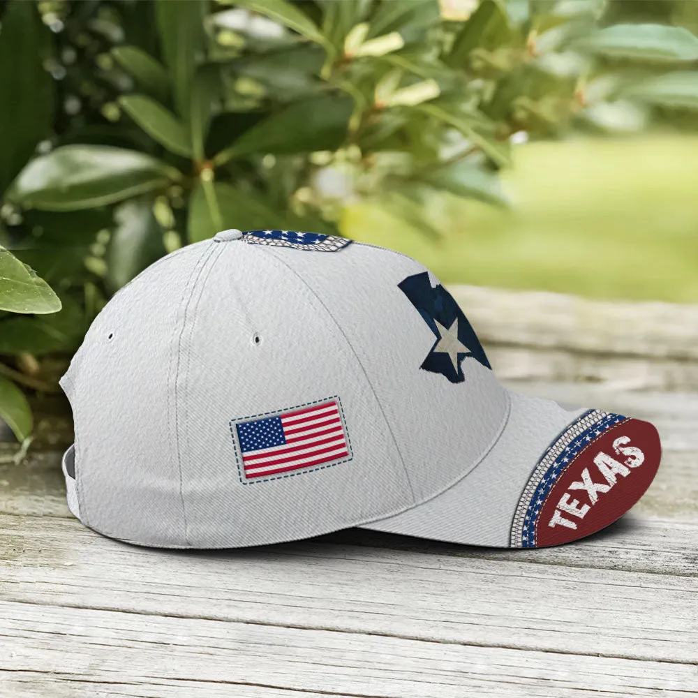 Baseball Cap For Texas People Flag Zip Design Coolspod