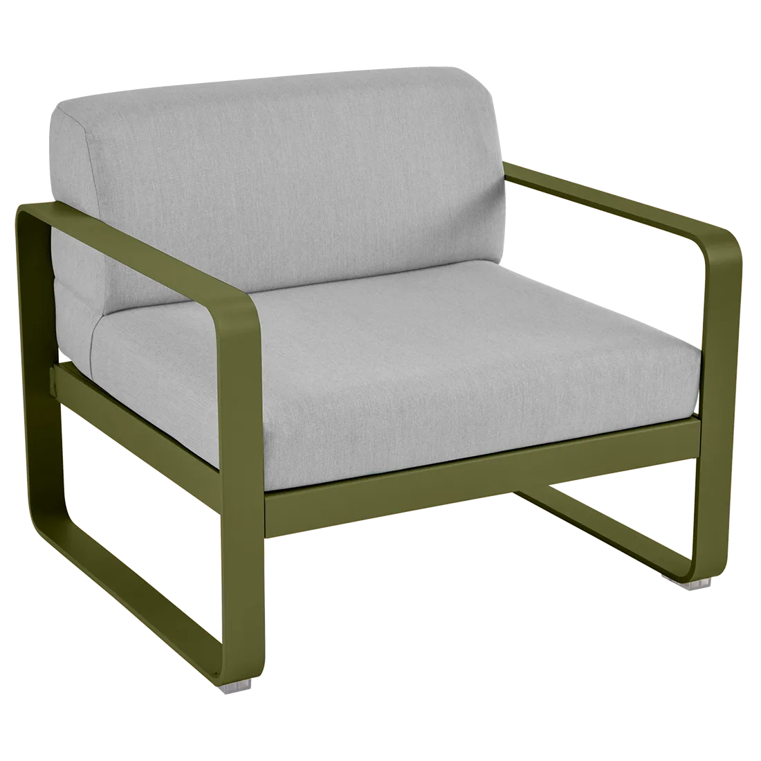 BELLEVIE ARMCHAIR-FLANNEL GREY CUSHION