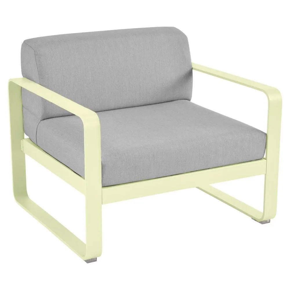 BELLEVIE ARMCHAIR-FLANNEL GREY CUSHION