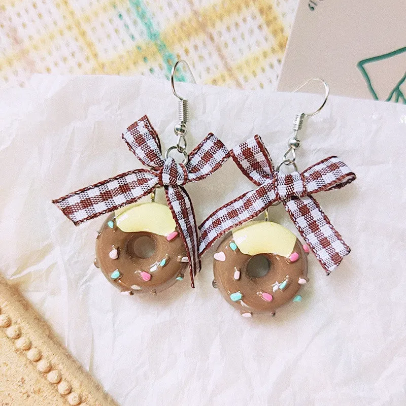 Cake Donut Earrings PL50968