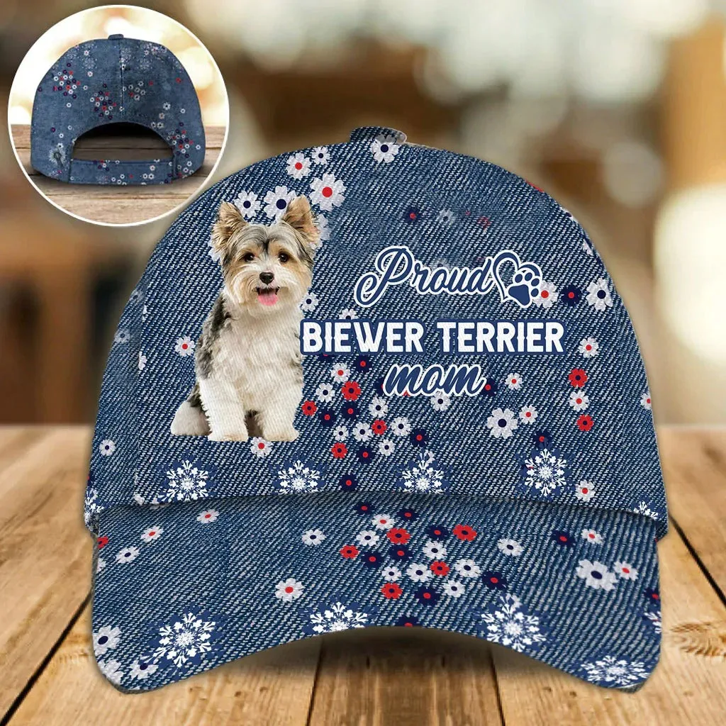 Classic Proud Dog Mom Cap, Baseball Cap Hat Proud With Dog Bread, Women'S Cap Hat