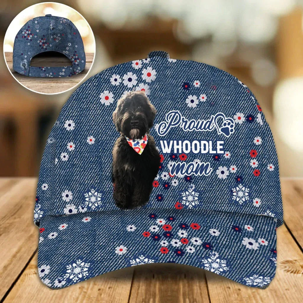 Classic Proud Dog Mom Cap, Baseball Cap Hat Proud With Dog Bread, Women'S Cap Hat