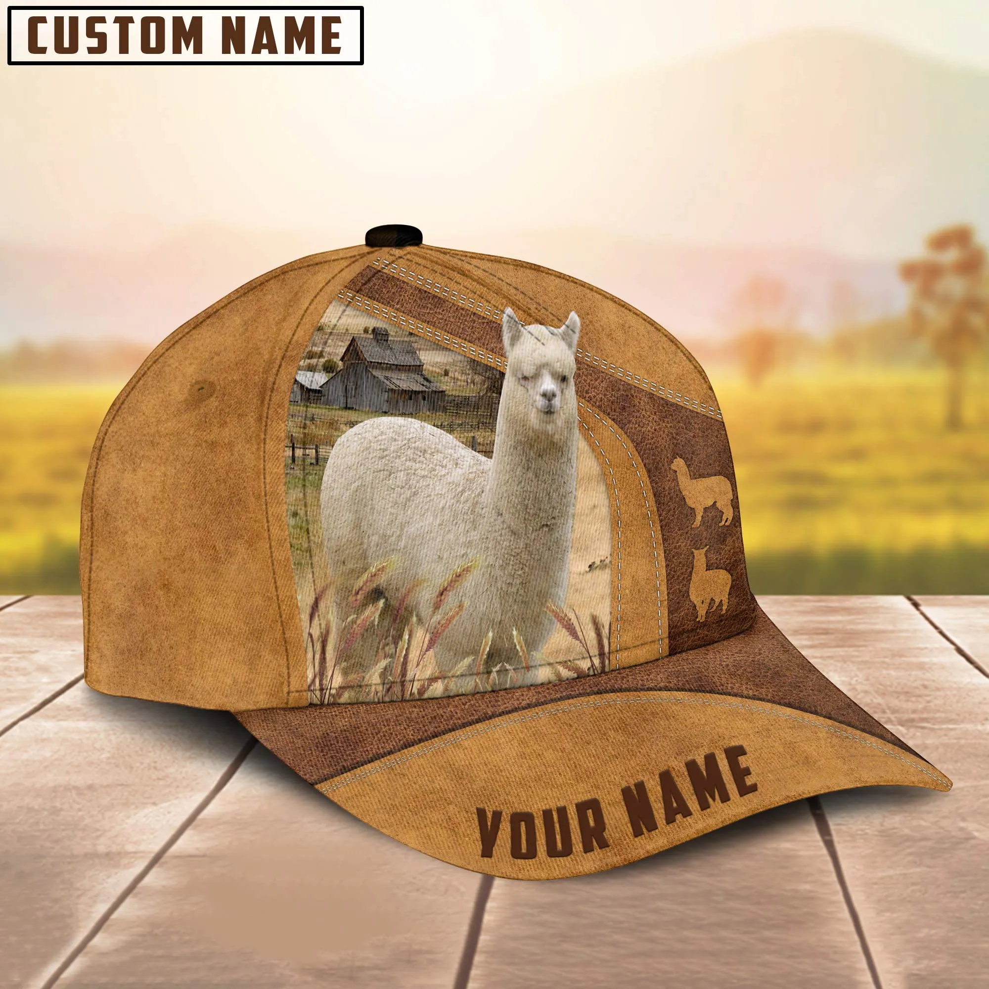 Customized Lhama Cap , Lhama Hat, Farm Baseball Hat, Cap Hat For Farmer Farm Lover