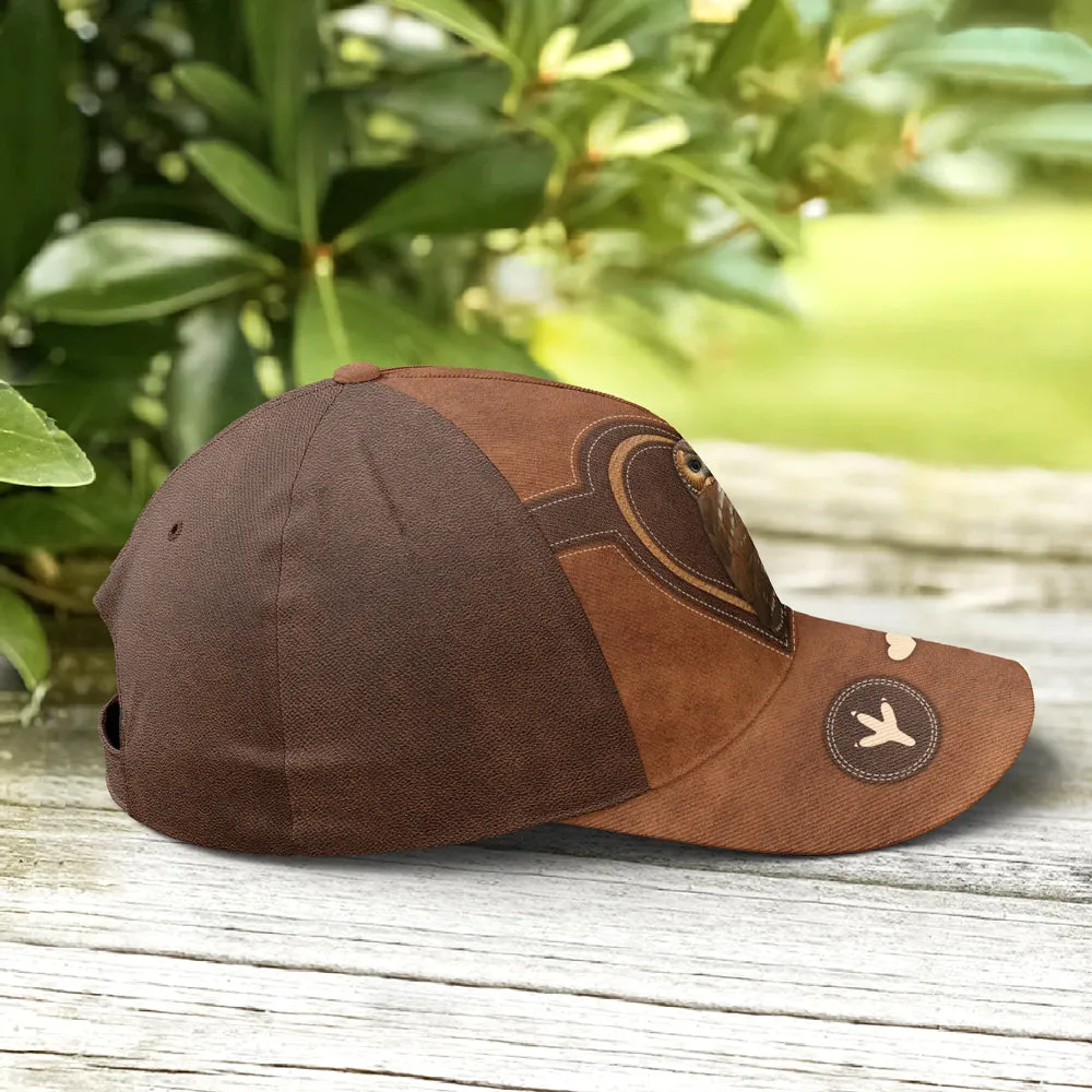 Love Owl Leather Style Baseball Cap Coolspod
