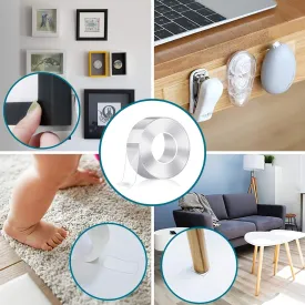 Nano tape (Double sided Washable silicon Transparent tape) Transparent Traceless Waterproof tape PMP