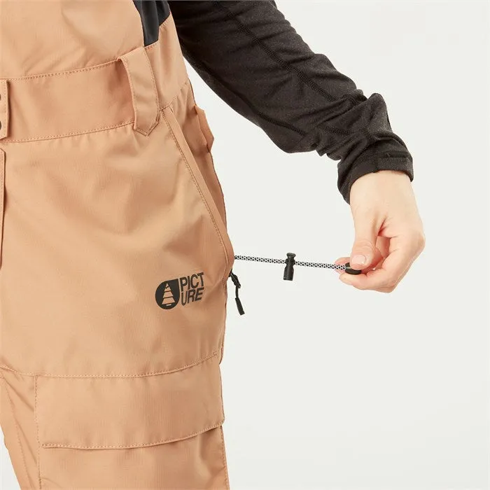 Picture Organic Brita Bib Pants Womens 2024 Latte