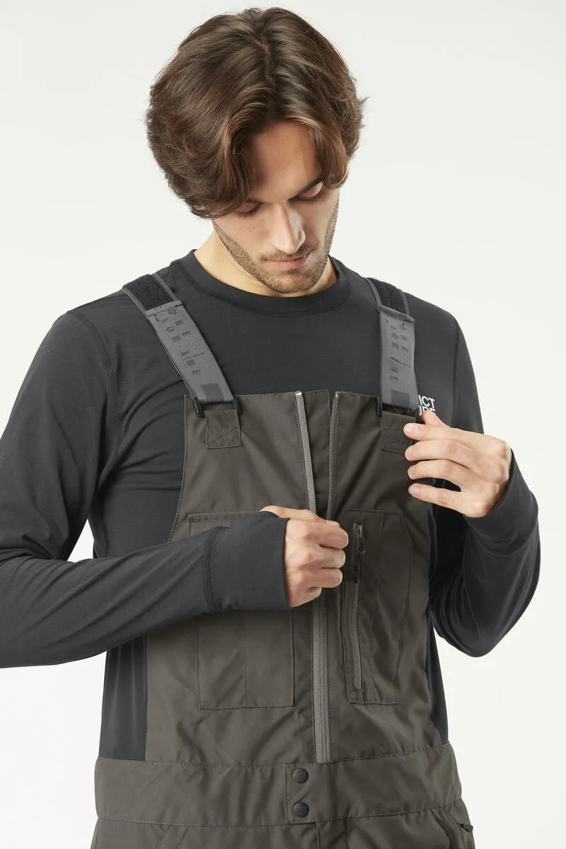 Picture Organic Testy Bib Pants Mens 2024 Raven Grey