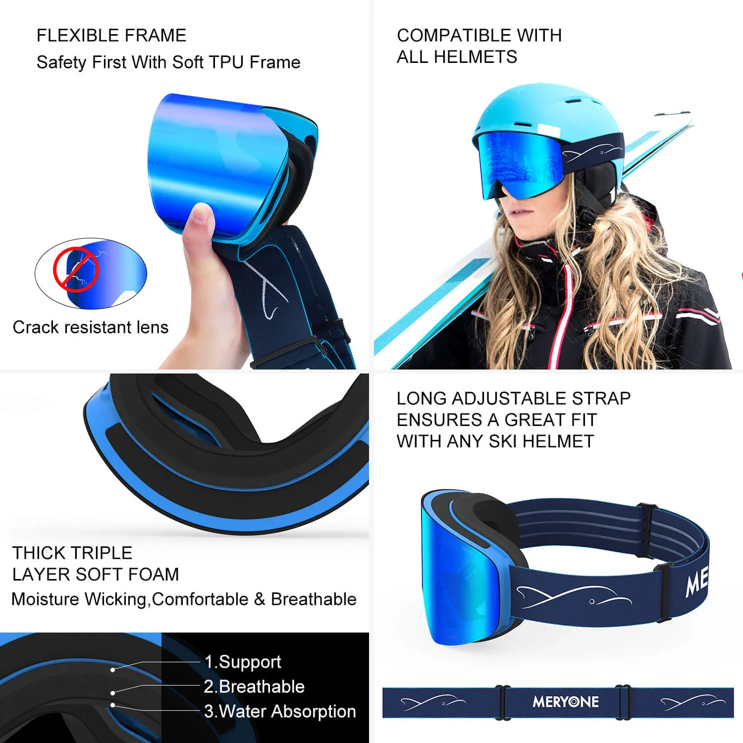 Polarized Ski Goggles_Aster