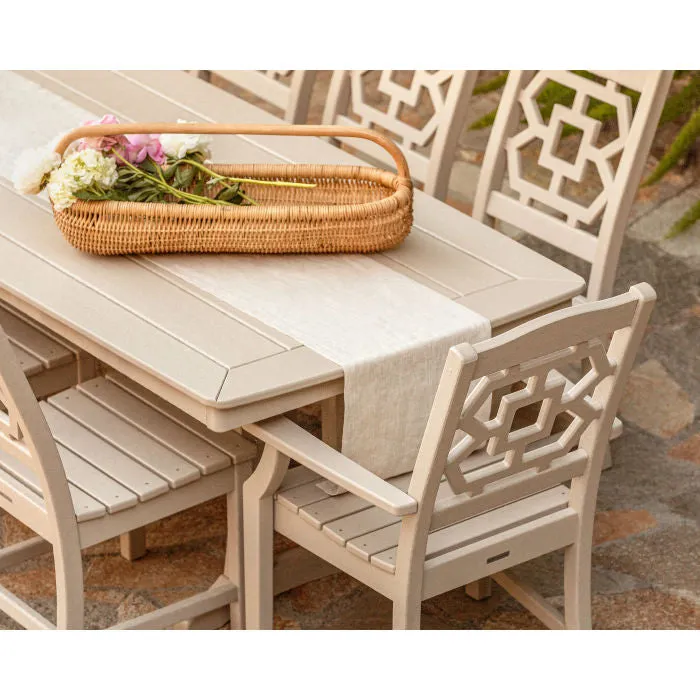 POLYWOOD 73" Outdoor Dining Tables - Nautical Style