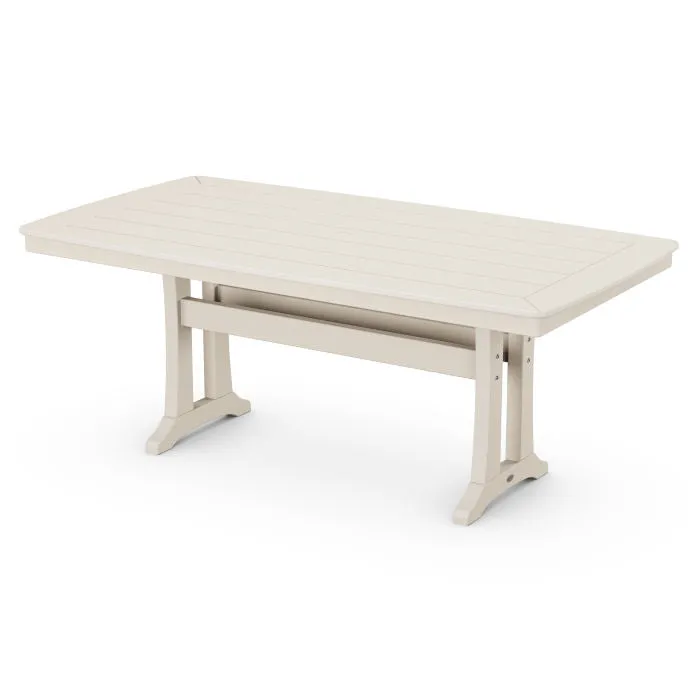 POLYWOOD 73" Outdoor Dining Tables - Nautical Style