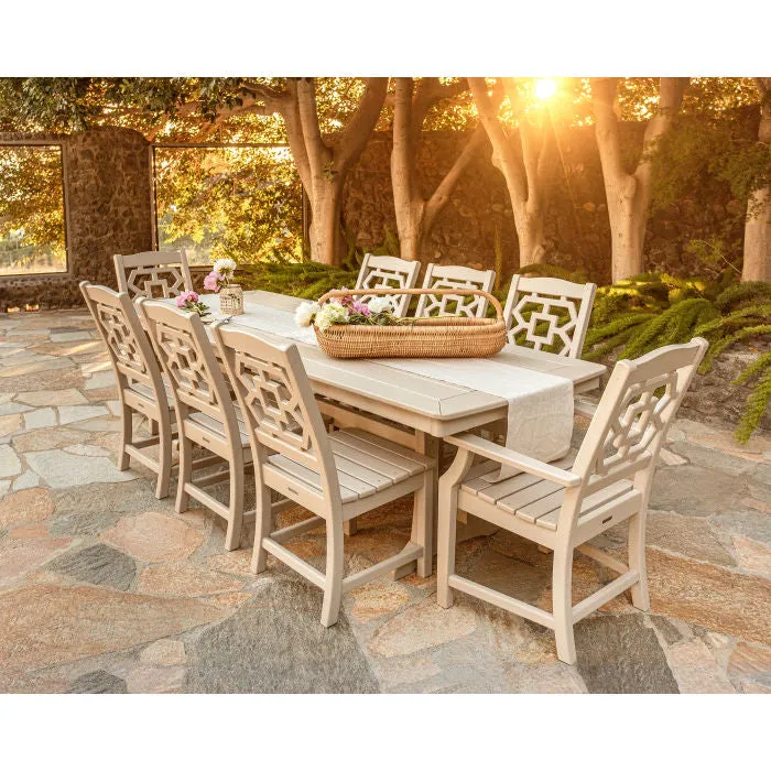 POLYWOOD 73" Outdoor Dining Tables - Nautical Style