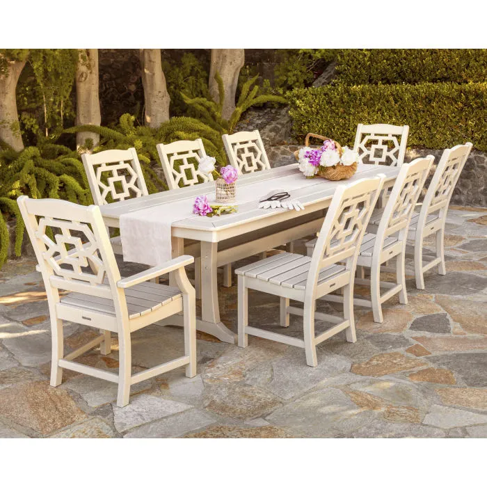 POLYWOOD 73" Outdoor Dining Tables - Nautical Style