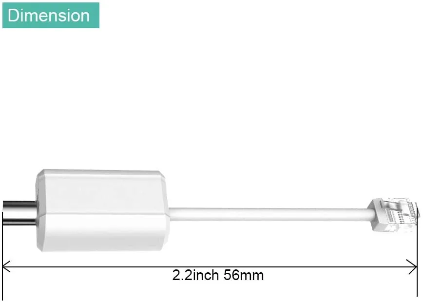 RJ45 to BNC Adapter for EOC Switch08 (EOC-Adapter)