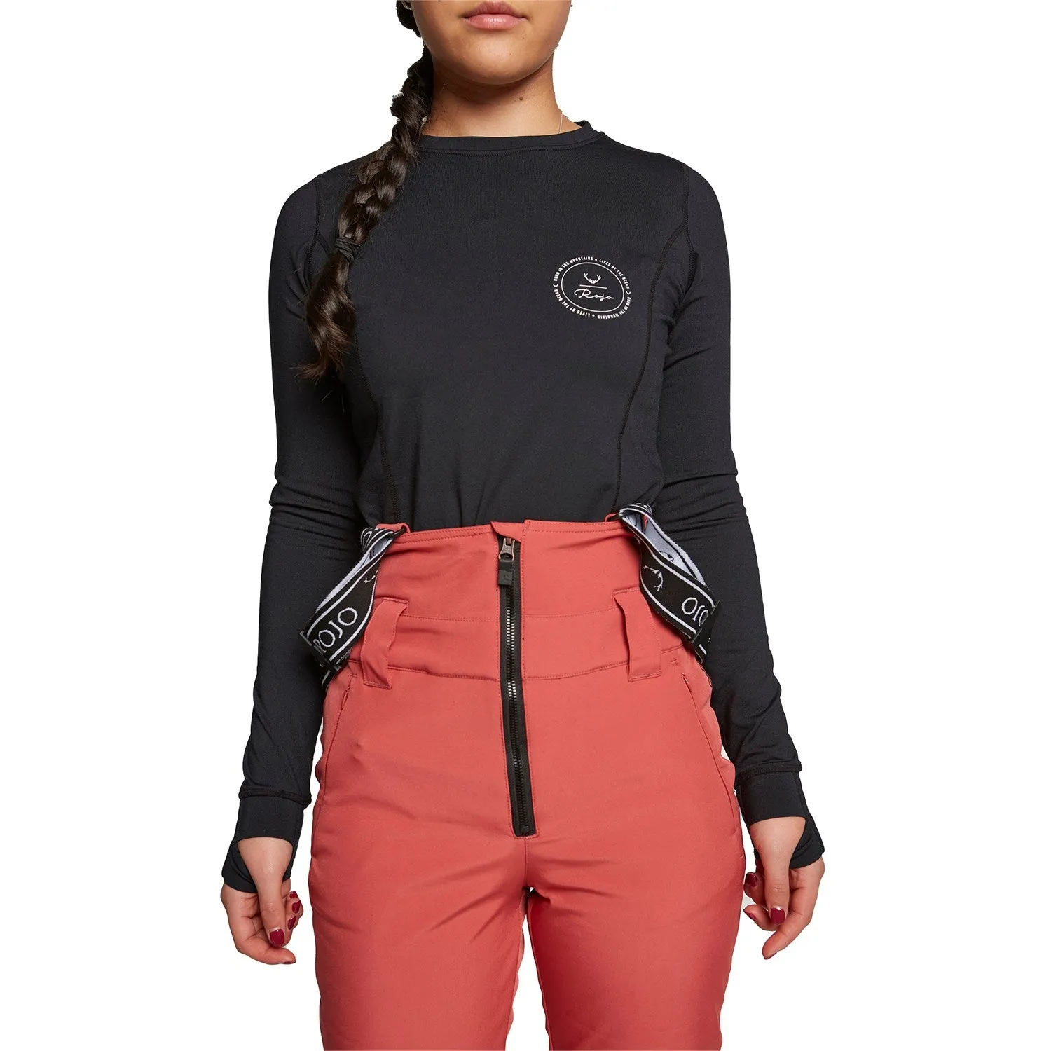 Rojo Soft Shell High Rise Pants Womens 2024 Mineral Red