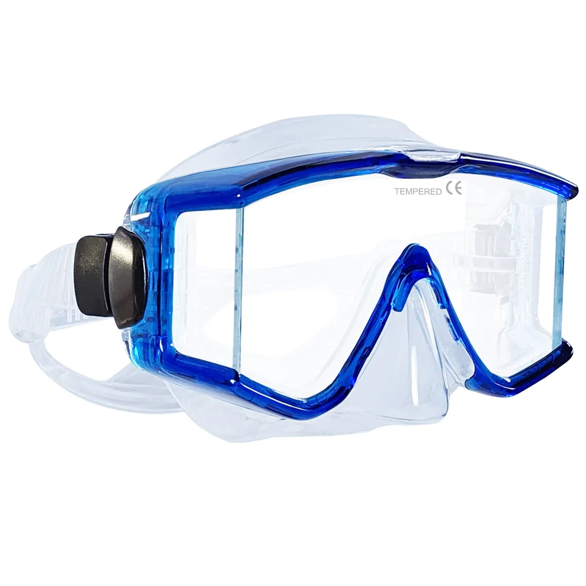 Single Lens Panoramic Mask
