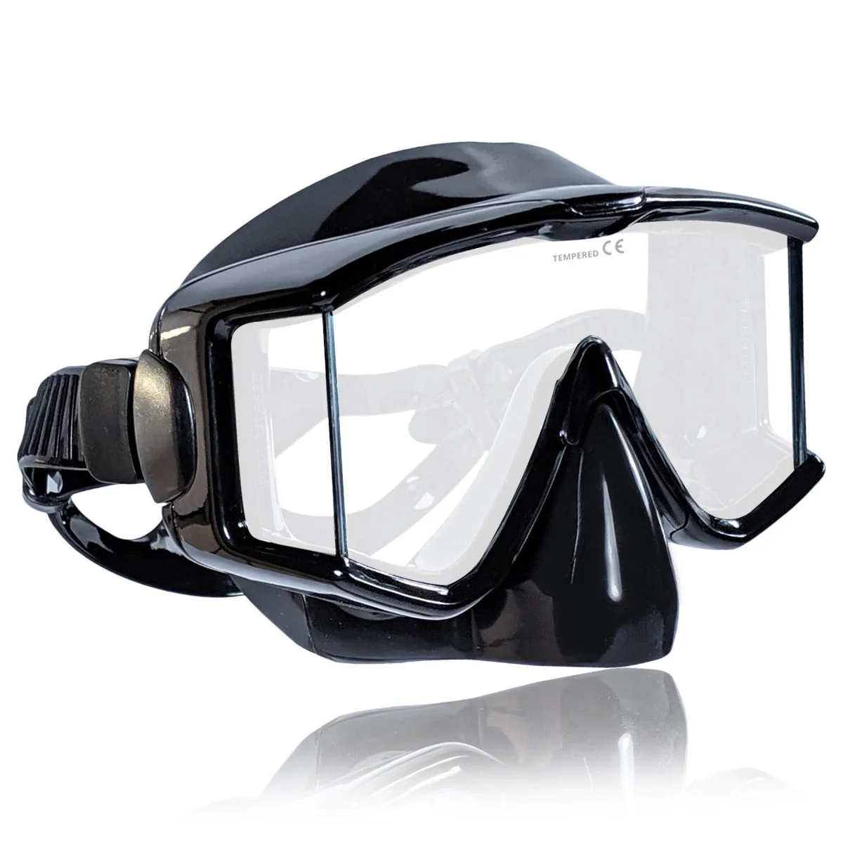 Single Lens Panoramic Mask