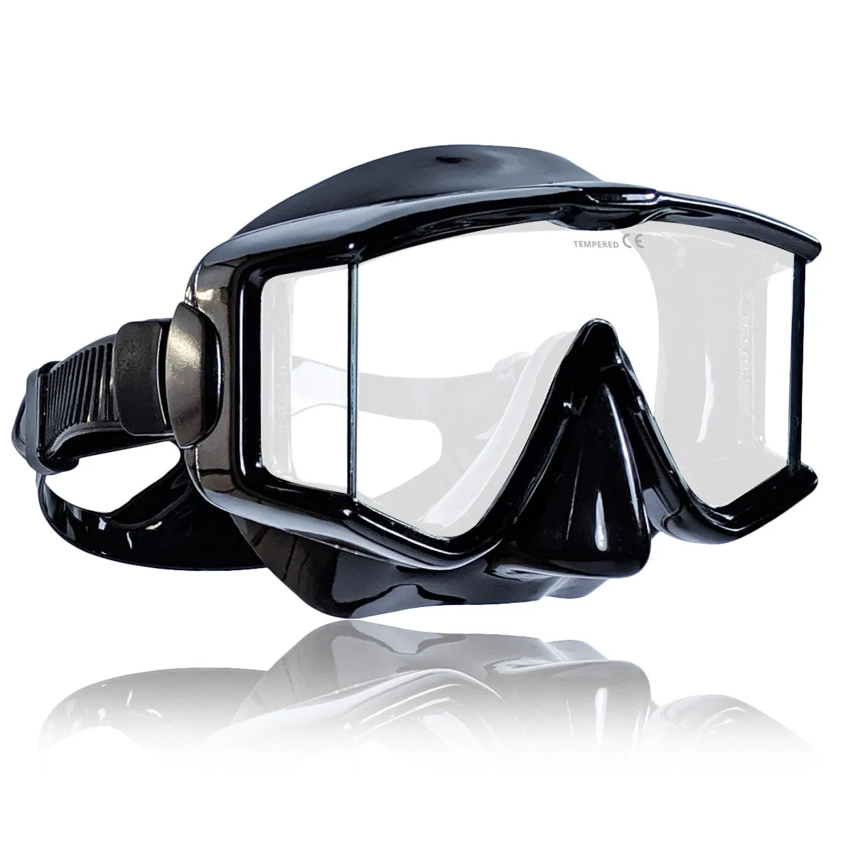 Single Lens Panoramic Mask