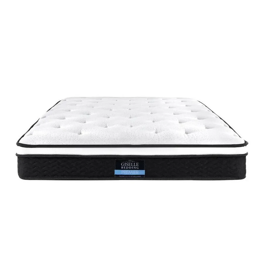 Single Package | Fairy Wooden Bed & Bonita Pillow Top Mattress (Medium Firm)