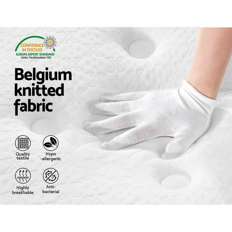 Single Package | Fairy Wooden Bed & Bonita Pillow Top Mattress (Medium Firm)