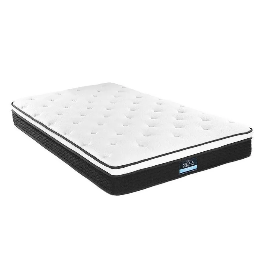 Single Package | Fairy Wooden Bed & Bonita Pillow Top Mattress (Medium Firm)