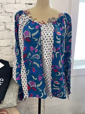 Teal Stylish Blouse