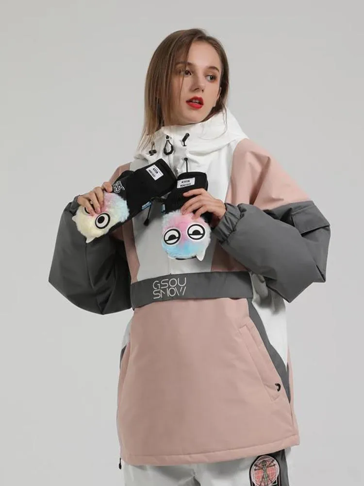 Women's Reflective Freestyle Mountain Discover Snow Jacket